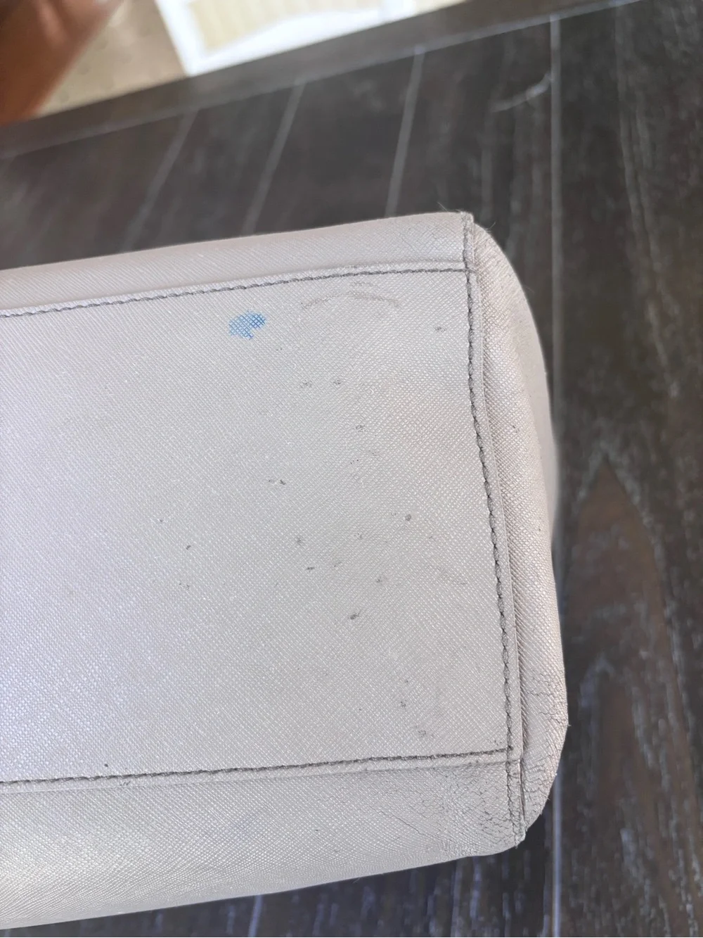 Tory Burch Taupe/Gray Computer bag